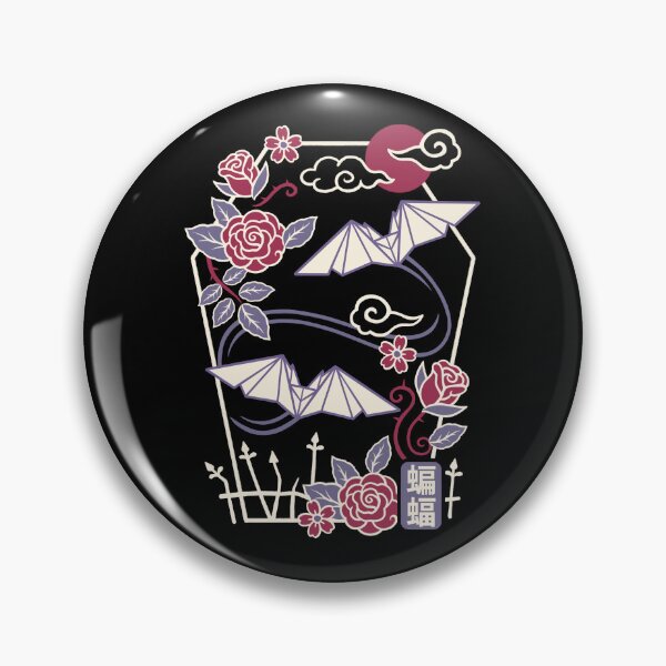 Item preview, Gothic Cemetery Origami Bats - Japanese Halloween Coffin Geometric Art designed and sold by NemiMakeit.