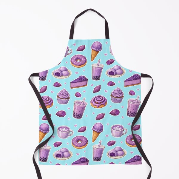 Item preview, Ube Food Pattern Colored Pencil - Purple Yam Desserts and Drinks designed and sold by merchxwear.