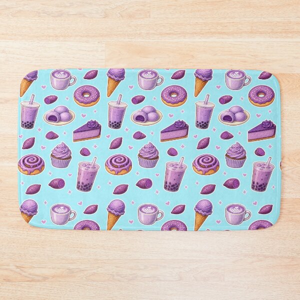 Item preview, Ube Food Pattern Colored Pencil - Purple Yam Desserts and Drinks designed and sold by merchxwear.