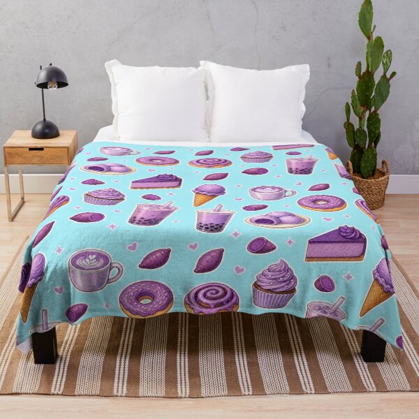 Item preview, Ube Food Pattern Colored Pencil - Purple Yam Desserts and Drinks designed and sold by merchxwear.
