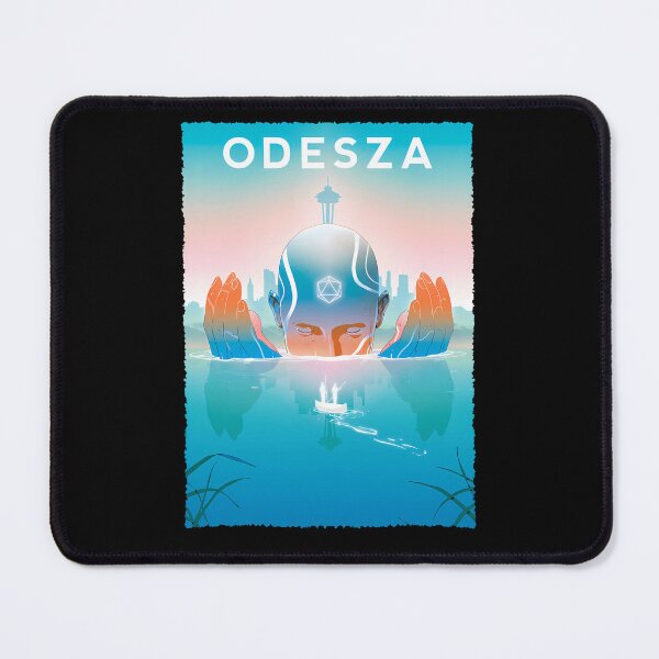 Item preview, Odesza Surreal City Reflection Artwork Poster designed and sold by GailGrant.