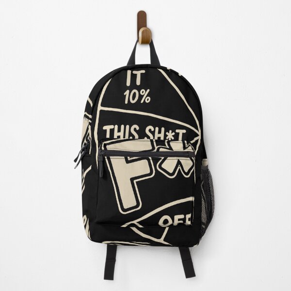 Item preview, Funny No F*cks Given Pie Chart designed and sold by nryum.