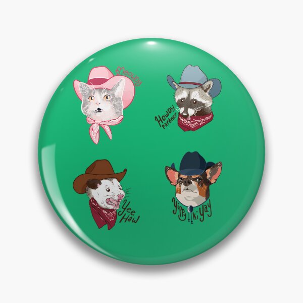 Item preview, Critter Cowboys 4-Sticker Pack designed and sold by MurrayStricker.