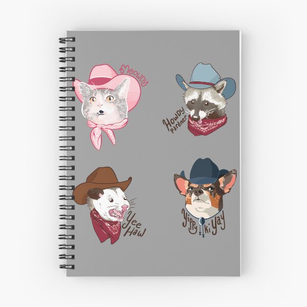 Item preview, Critter Cowboys 4-Sticker Pack designed and sold by MurrayStricker.