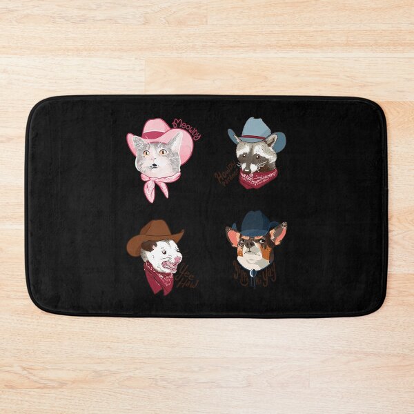 Item preview, Critter Cowboys 4-Sticker Pack designed and sold by MurrayStricker.