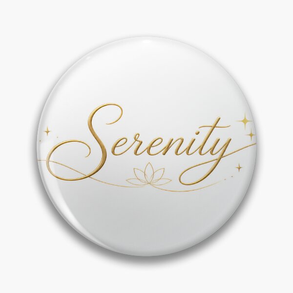Item preview, Serenity | Golden Lotus Inner Peace Minimalist Design designed and sold by CalmMandala.
