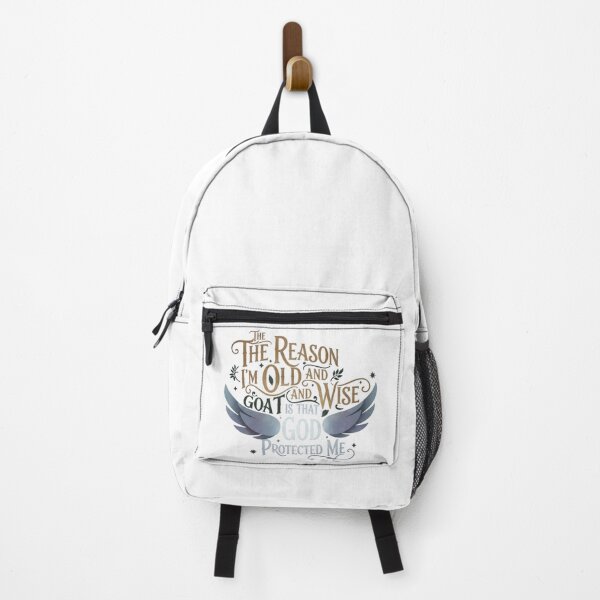 Item preview, The Reason I'm Old and Wise is that God Protected Me designed and sold by SkrabinhoArt.