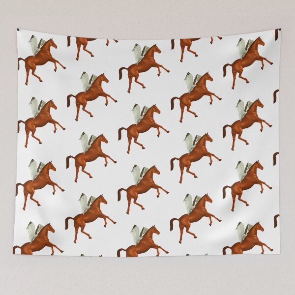 Item preview, Red Rearing Pegasus designed and sold by TeewyldStores.