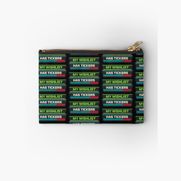 Item preview, My Wishlist Has Tickers Stock Market Investor Humor designed and sold by TeeTimeTreasure.