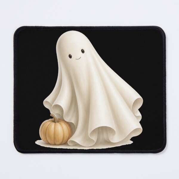 Item preview, Cute Ghost Pumpkin Shirt | Cozy Halloween Gift designed and sold by Golden Ember Studio.