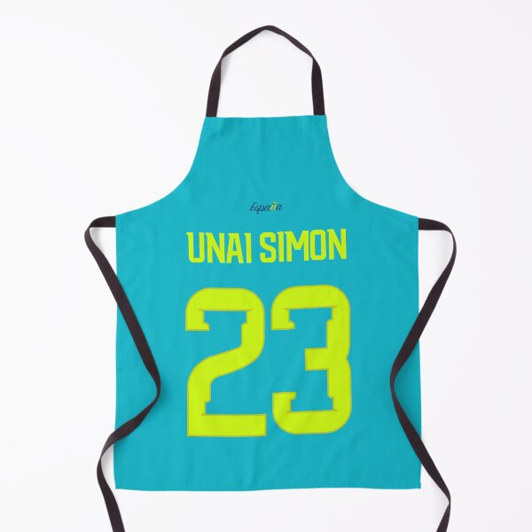 Item preview, Spain 26-27 Home Unai Simon 23 World Cup Winner La Roja designed and sold by ZeroCool360.