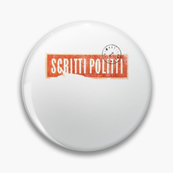 Item preview, Scritti Politti Orange Rusted Metal Stamp designed and sold by JuniorLarson.