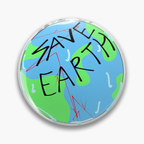 Item preview, Save Earth designed and sold by SnakeSpine-Art.