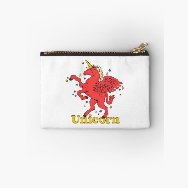 Item preview, Retro Red Winged Unicorn Illustration designed and sold by TeewyldStores.