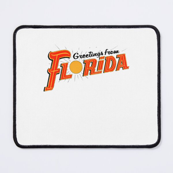 Item preview, Greetings From Florida Orange Sun Script designed and sold by JuniorLarson.