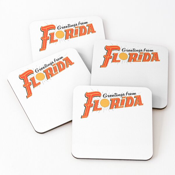 Item preview, Greetings From Florida Orange Sun Script designed and sold by JuniorLarson.