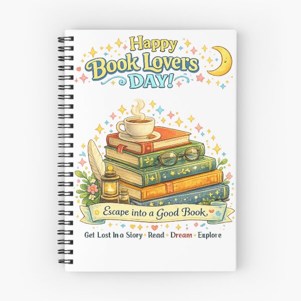 Item preview, HAPPY BOOK LOVERS DAY designed and sold by ismai6.