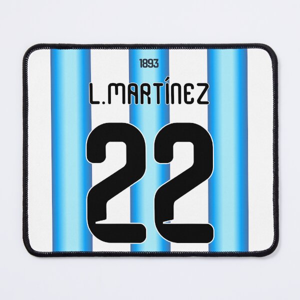 Item preview, L. Martinez Argentina Home 26-27 La Albiceleste designed and sold by ZeroCool360.