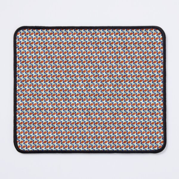 Item preview, Rhythmic Blue & Orange Waves – Geometric Abstract Pattern Design 1330 designed and sold by Habatour Creations Exclusive Digital Art Products.