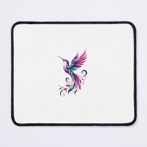 Item preview, Rainbow Hummingbird Tribal Tattoo Artwork designed and sold by Arts Design 15.
