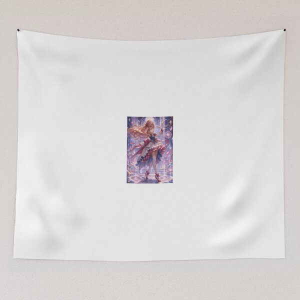 Item preview, Pink Haired Girl in Magical Girl Dress madoka magi designed and sold by CathryneDelamort.