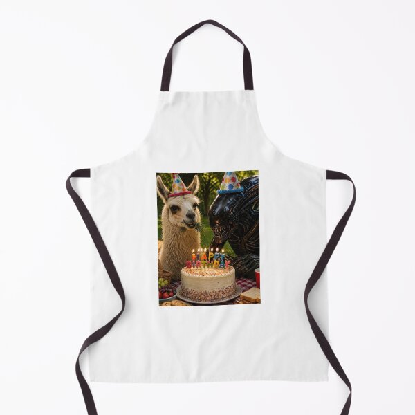 Item preview, Xenomorph predator alien terminator llama picnic llamas animal pet nature meme memes funny parody christmas birthday designed and sold by CheeseBlueprint.