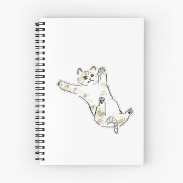Item preview, Cute Cat Slipping Falling Kitten Oops Art designed and sold by raun.draw.