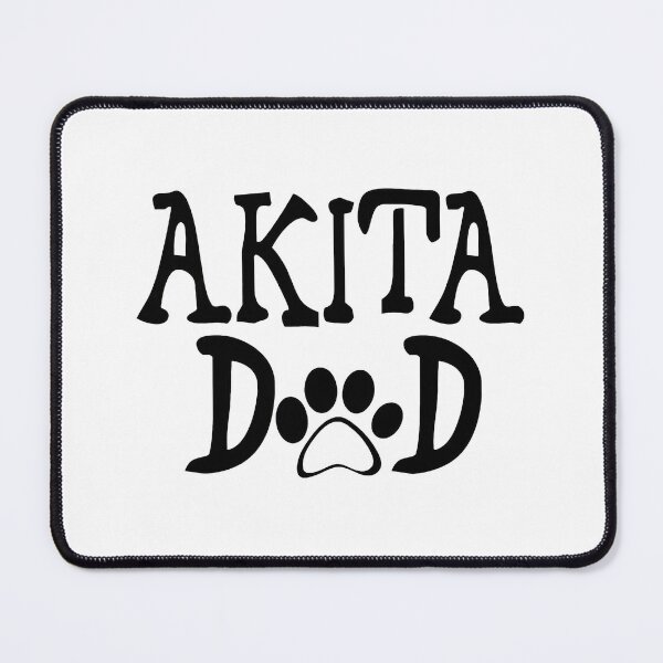 Item preview, Akita Dog Dad Paw Print Graphic designed and sold by SoyLamderma.