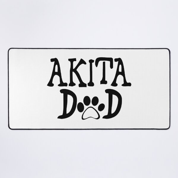 Item preview, Akita Dog Dad Paw Print Graphic designed and sold by SoyLamderma.