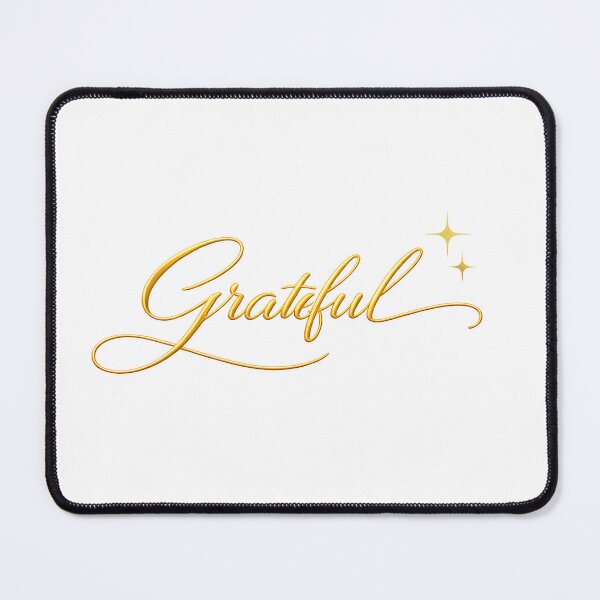 Item preview, Grateful | Elegant Golden Gratitude Minimalist Design designed and sold by CalmMandala.