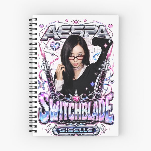 Item preview, aespa Giselle Switchblade Song Chrome Rapper Graphic Fan Art designed and sold by Valereekmerch.