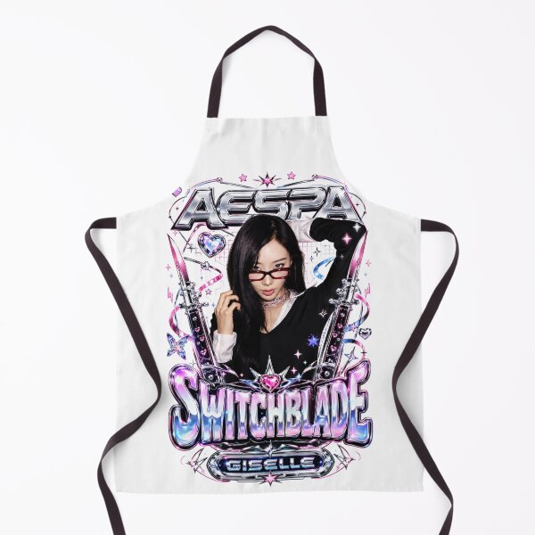 Item preview, aespa Giselle Switchblade Song Chrome Rapper Graphic Fan Art designed and sold by Valereekmerch.