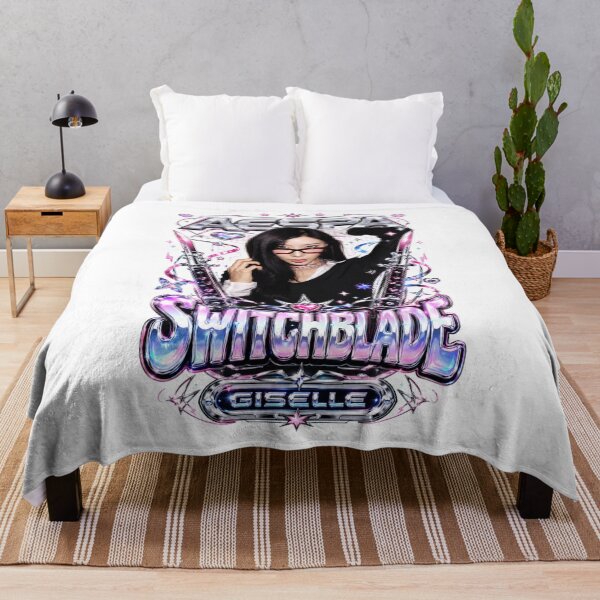 Item preview, aespa Giselle Switchblade Song Chrome Rapper Graphic Fan Art designed and sold by Valereekmerch.