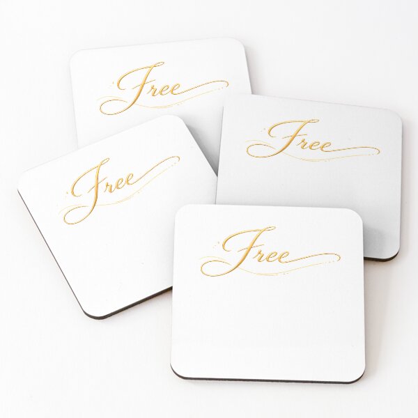 Item preview, Free | Elegant Golden Freedom Minimalist Design designed and sold by CalmMandala.