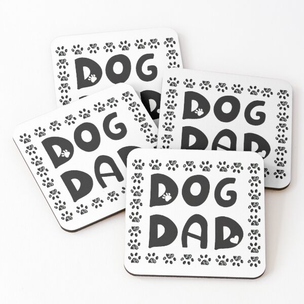 Item preview, Dog Dad Paw Print Heart Text Design designed and sold by SoyLamderma.