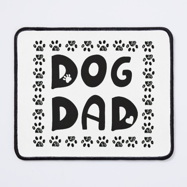 Item preview, Dog Dad Paw Print Heart Text Design designed and sold by SoyLamderma.