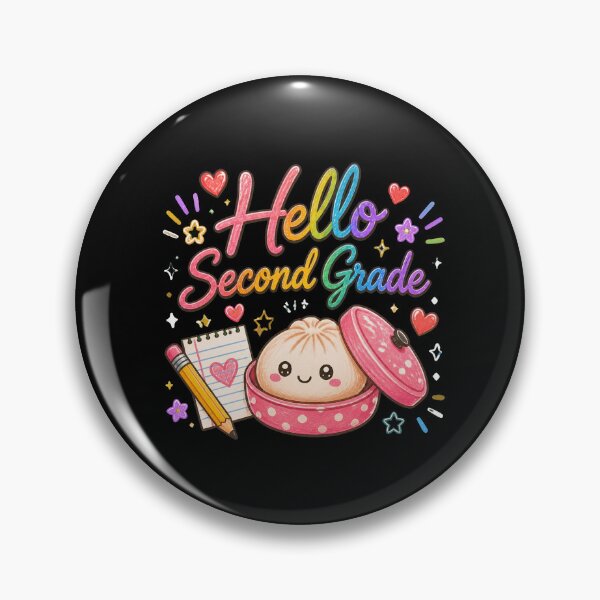 Item preview, 2nd Grade Girls First Day of Second Grade Dumpling Squishy designed and sold by lestergrunlings.