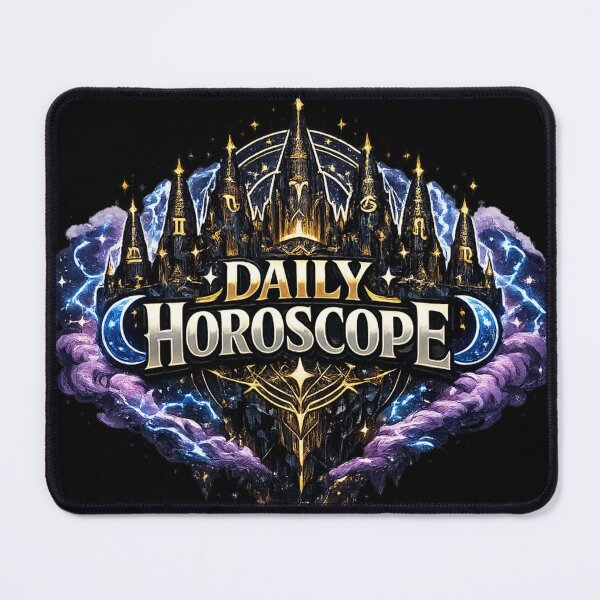 Item preview, Dark Celestial Castle Zodiac Daily Horoscope Astrology Design designed and sold by irfanshikh.