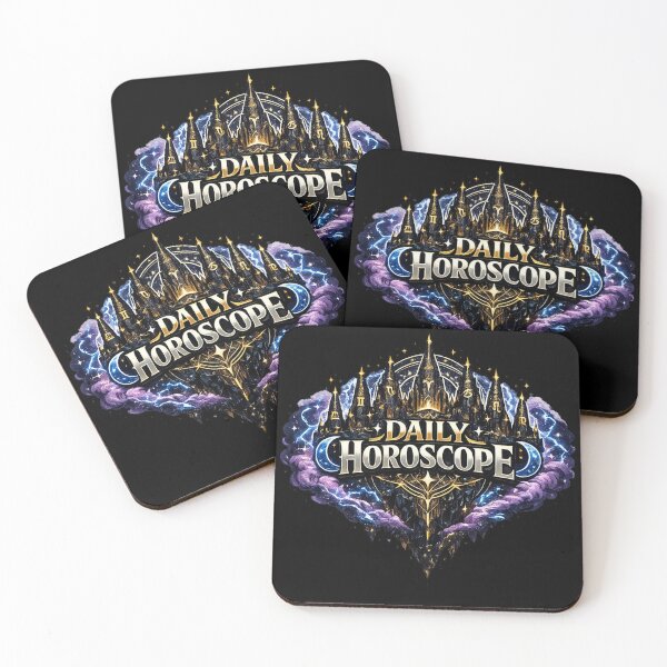 Item preview, Dark Celestial Castle Zodiac Daily Horoscope Astrology Design designed and sold by irfanshikh.