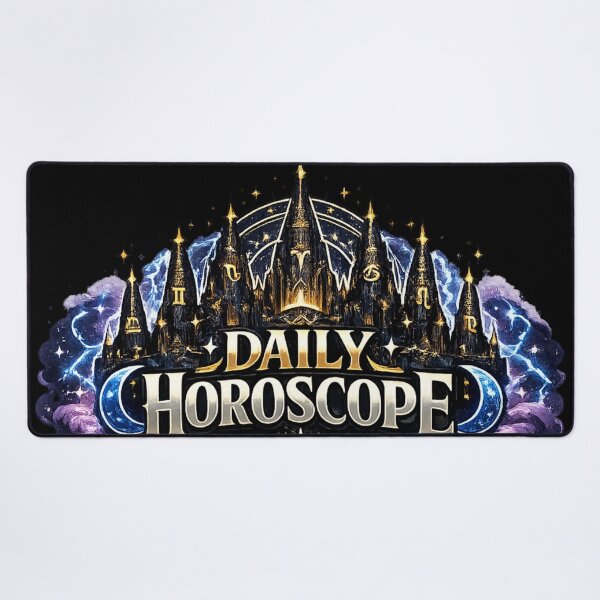 Item preview, Dark Celestial Castle Zodiac Daily Horoscope Astrology Design designed and sold by irfanshikh.