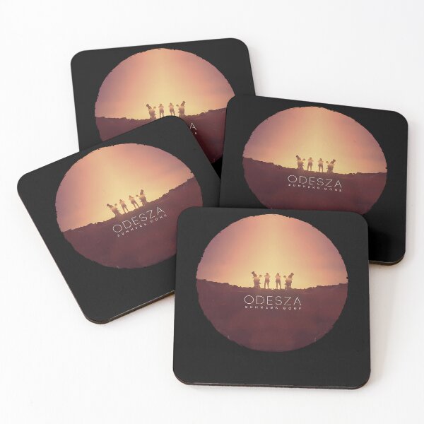 Item preview, Odesza Summers Gone Sunset Silhouette Desert designed and sold by NarcisoLakin.