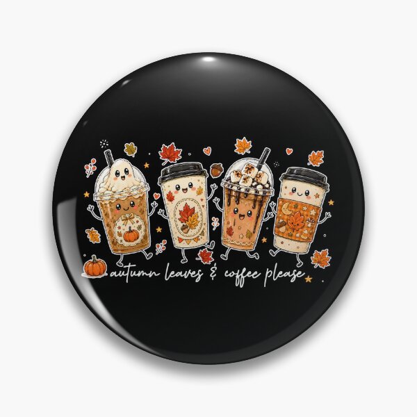 Item preview, Autumn Leaves And Coffee Please designed and sold by kar buncles.