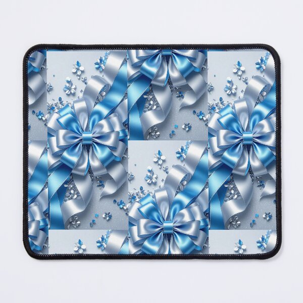 Item preview, Luxury blue shimmer abstract  designed and sold by Ethanticsticker.