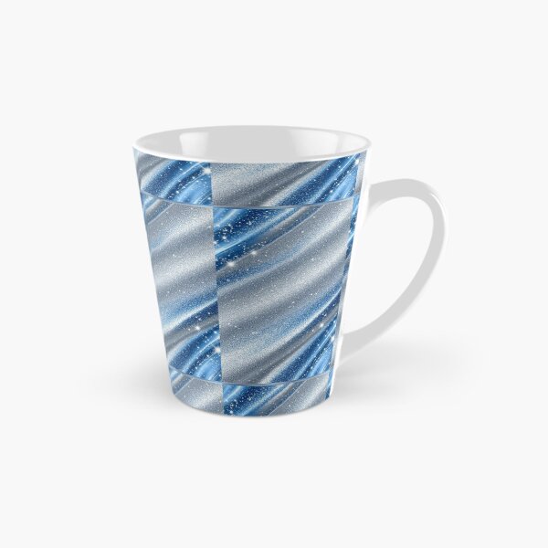 Item preview, Luxury blue shimmer abstract  designed and sold by Ethanticsticker.