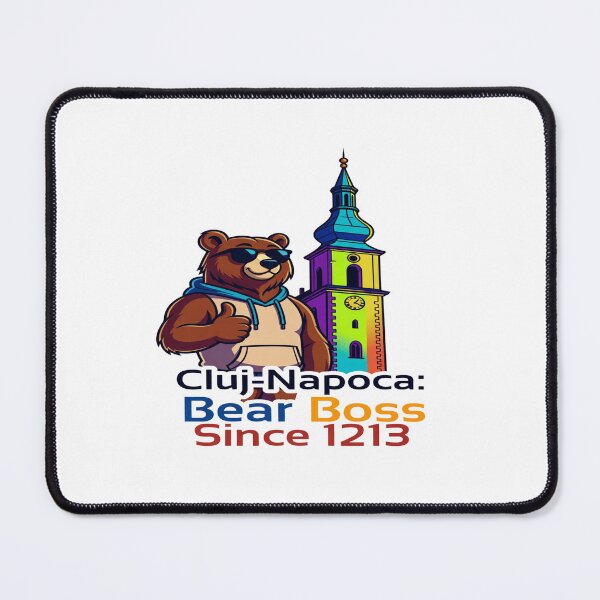 Item preview, Cluj-Napoca Bear Boss Since 1213 | Funny Romania Travel T-Shirt | Cluj Bear City Souvenir designed and sold by Sushikidsntod.