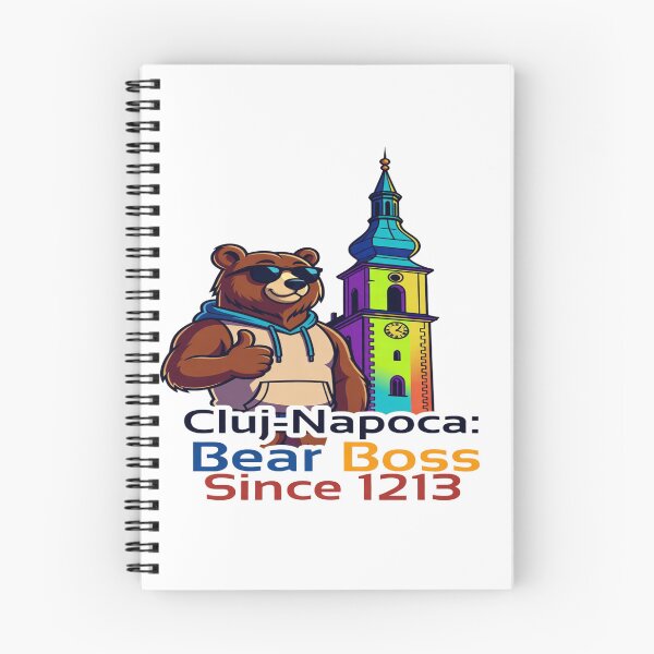Item preview, Cluj-Napoca Bear Boss Since 1213 | Funny Romania Travel T-Shirt | Cluj Bear City Souvenir designed and sold by Sushikidsntoddlers.