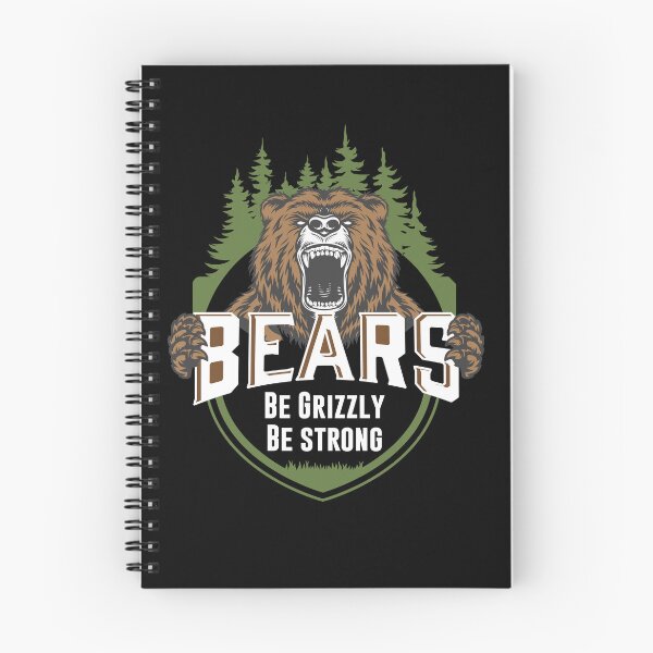 Item preview, Be Grizzly Be Strong Bear Wilderness Vintage Graphic designed and sold by merona-design.