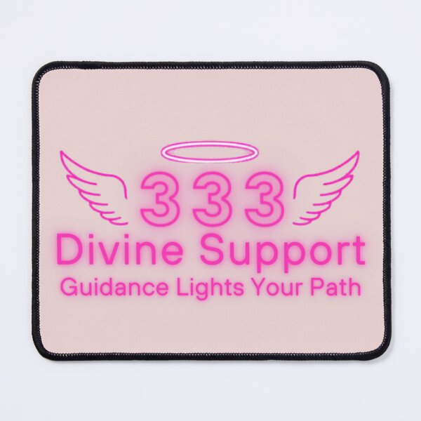 Item preview, Divine Support – Guidance Lights Your Path Spiritual Typography Design designed and sold by CosmicQuietStudio.