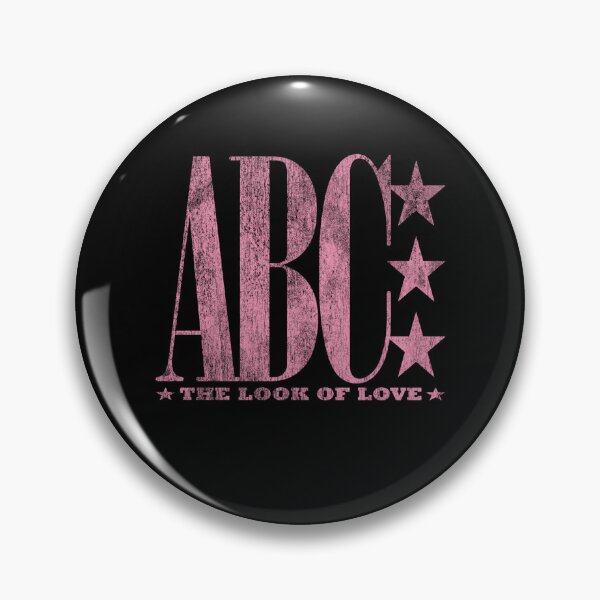 Item preview, ABC The Look Of Love Pink Distressed Band designed and sold by NarcisoLakin.