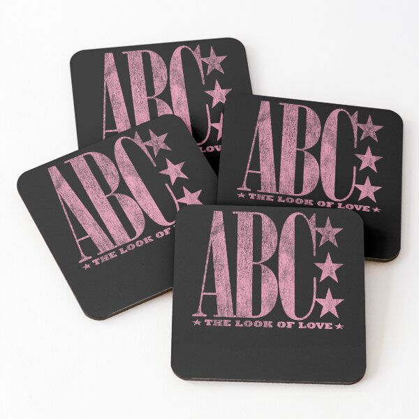Item preview, ABC The Look Of Love Pink Distressed Band designed and sold by NarcisoLakin.